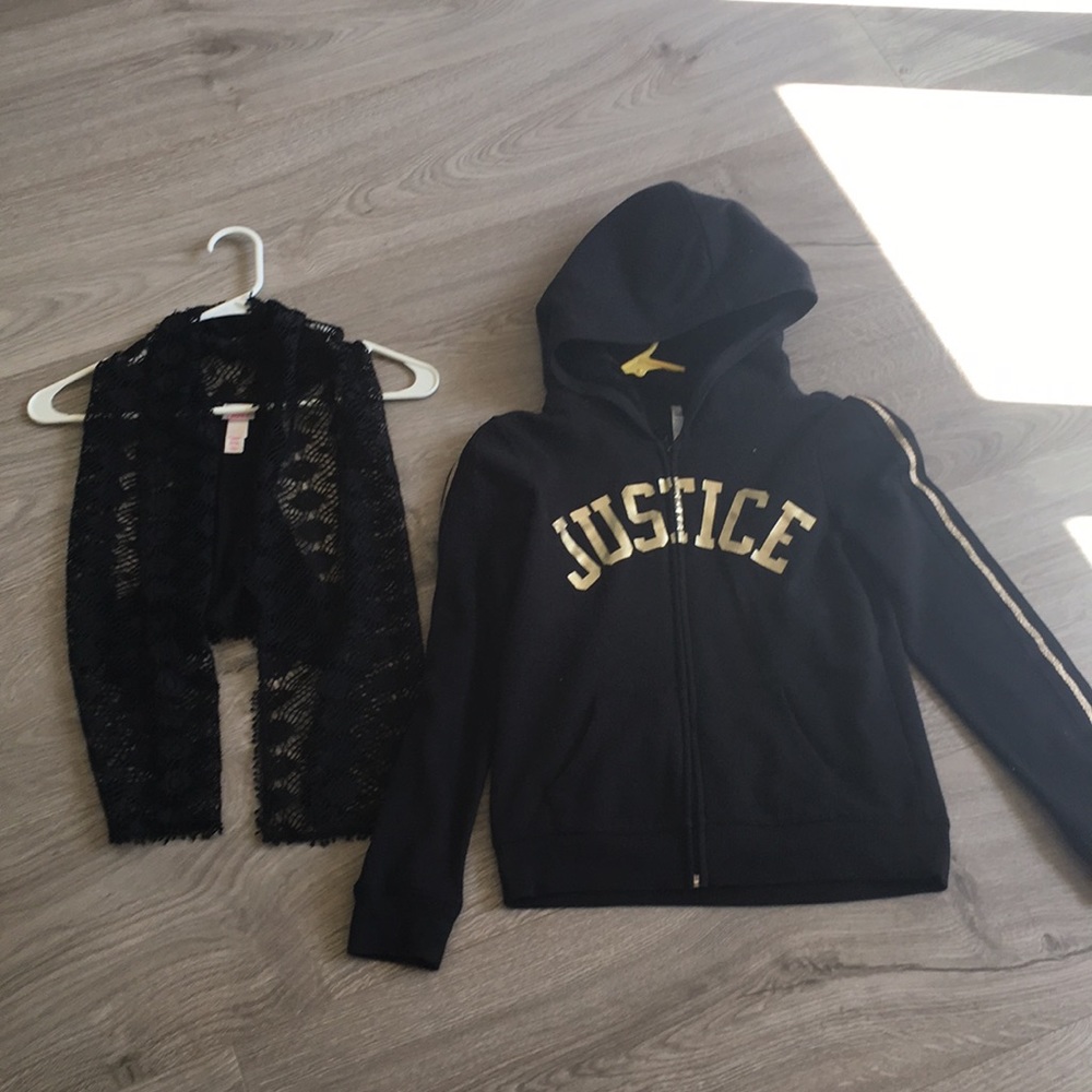 2 piece Justice lot. Girls 12/medium